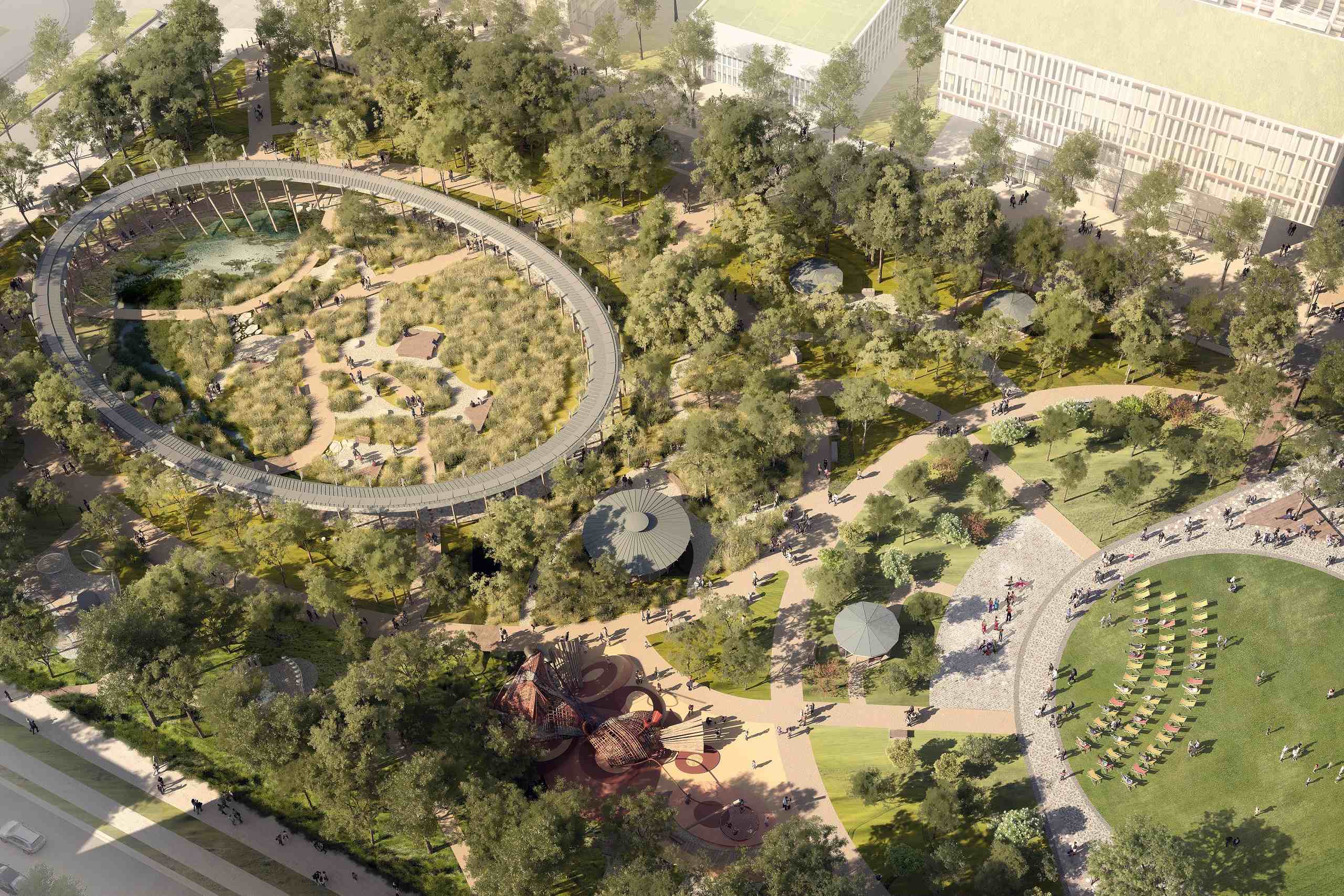 Construction partner appointed to deliver iconic public park above new Bradfield Metro Station | Architecture & Design