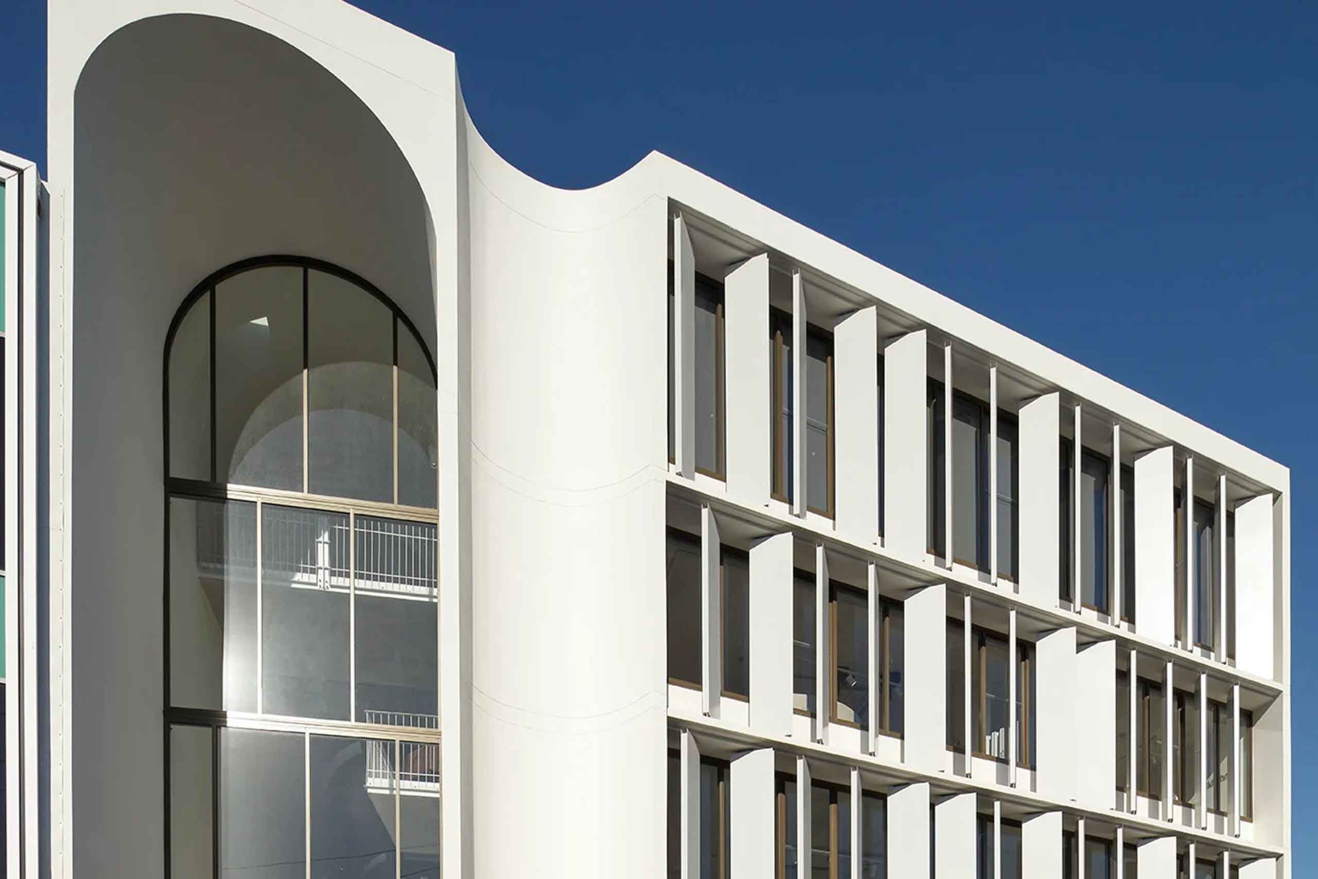 Trend delivers custom solution for massive arched window at Byres ...