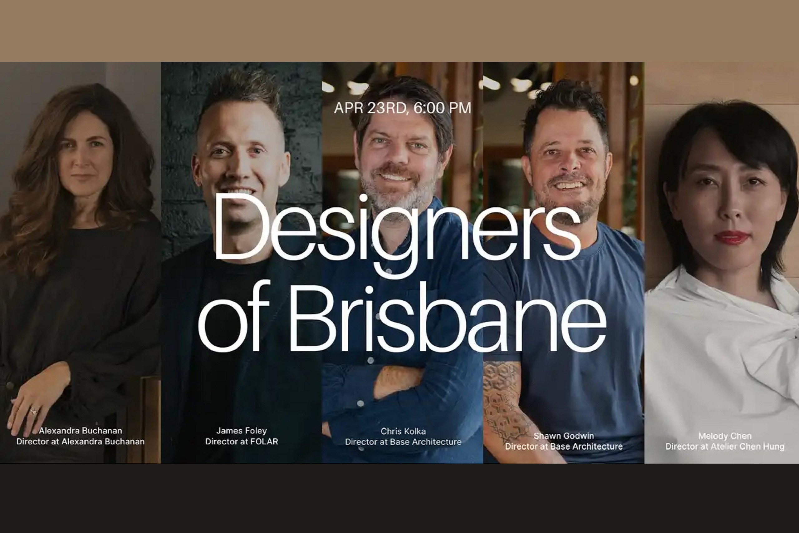 CO-architecture brings Designers of Brisbane back for raw insights ...