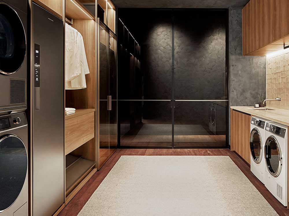 Design a fabric care ecosystem in your home - with the Boffi Laundry ...