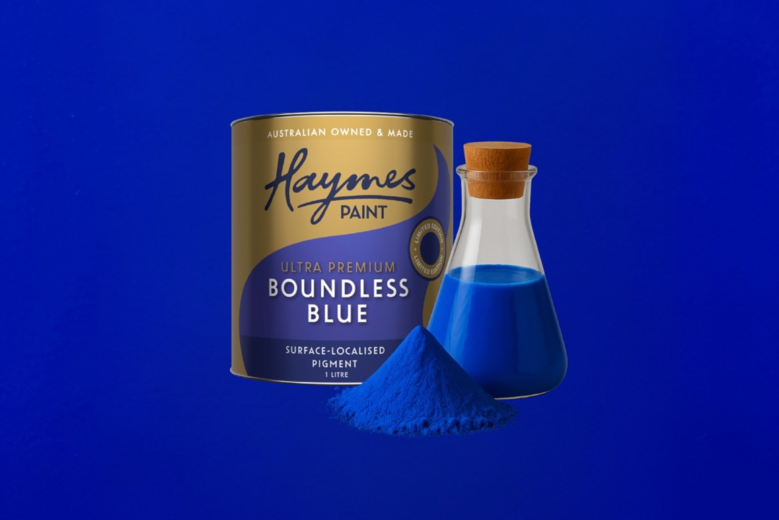 Ultramarine blue reimagined as Haymes Paint's new Boundless Blue ...