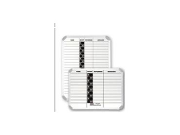 Magnetic in/out boards available from Maprak | Architecture & Design
