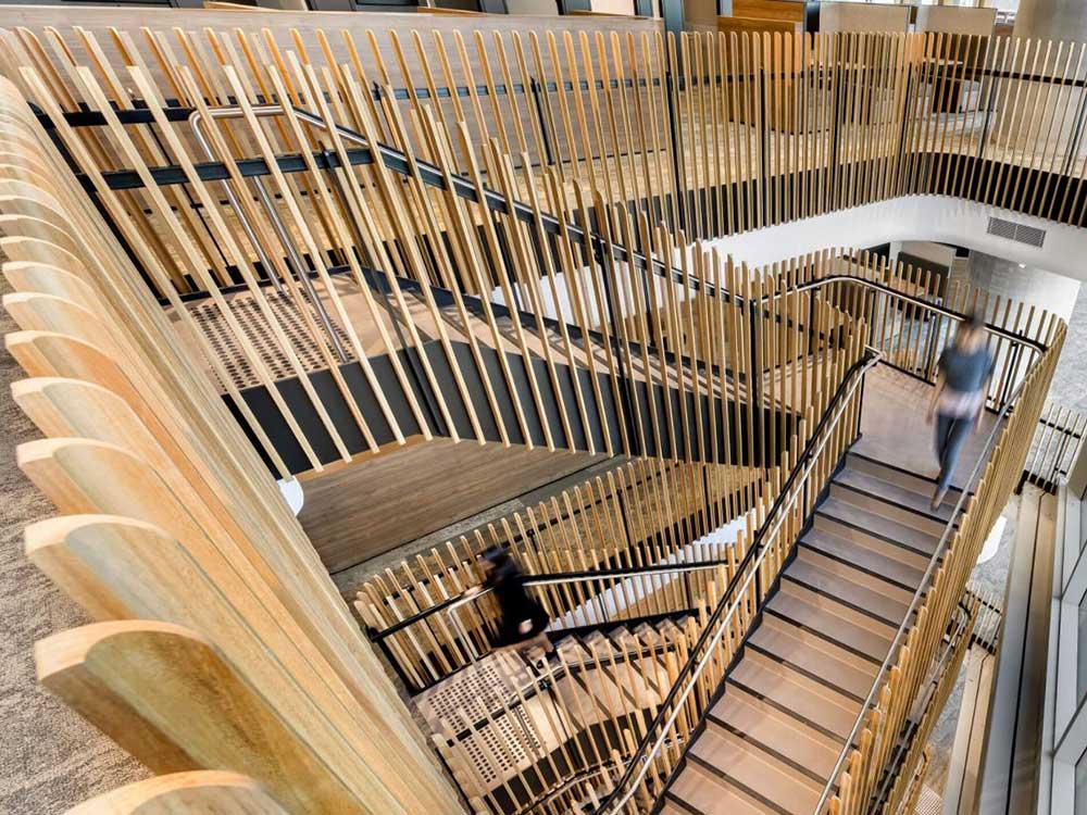 Designing staircases to impress with screening options | Architecture ...