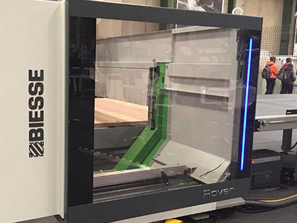 Clear polycarbonate machine guards keeping workers safe | Architecture ...