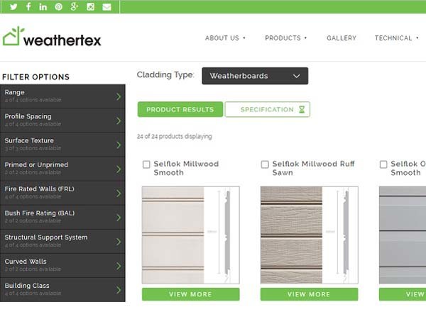 Weathertex simplifies project specifications with new online tool ...