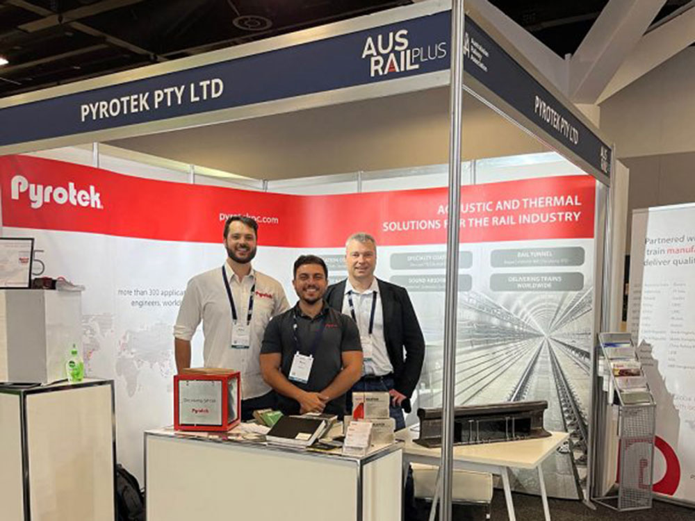 Pyrotek shares latest rail innovations at AusRAIL Plus 2023 ...