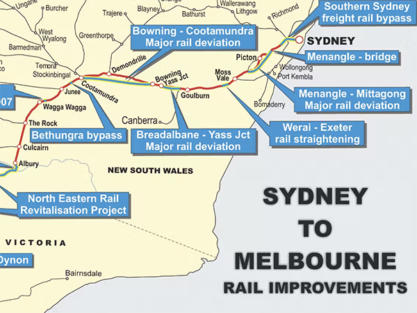 Rowville Line More than ever, it’s time to upgrade the Sydney–Melbourne railway ...