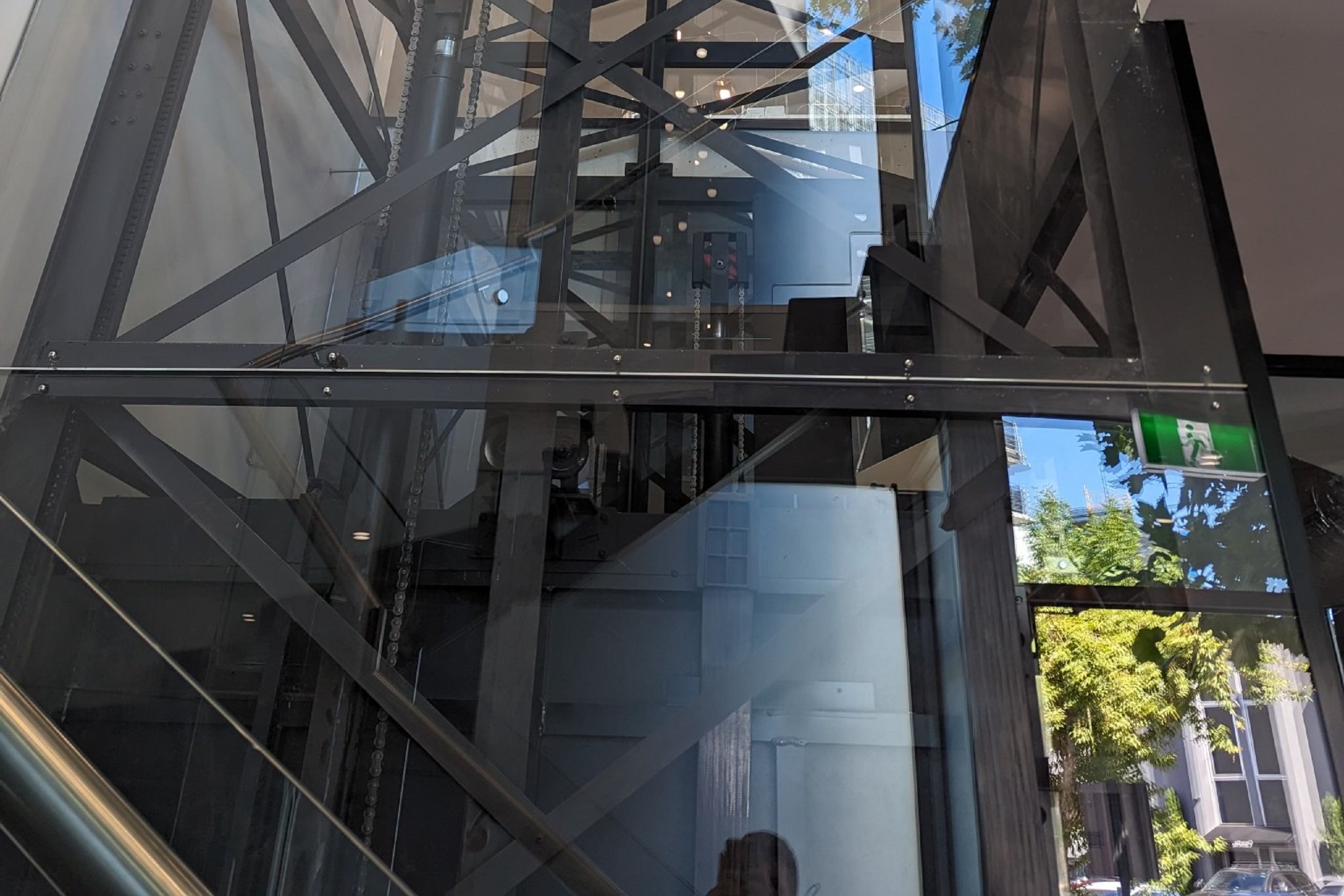Southern Lifts installs glass shaft around Orion lift to showcase lift ...