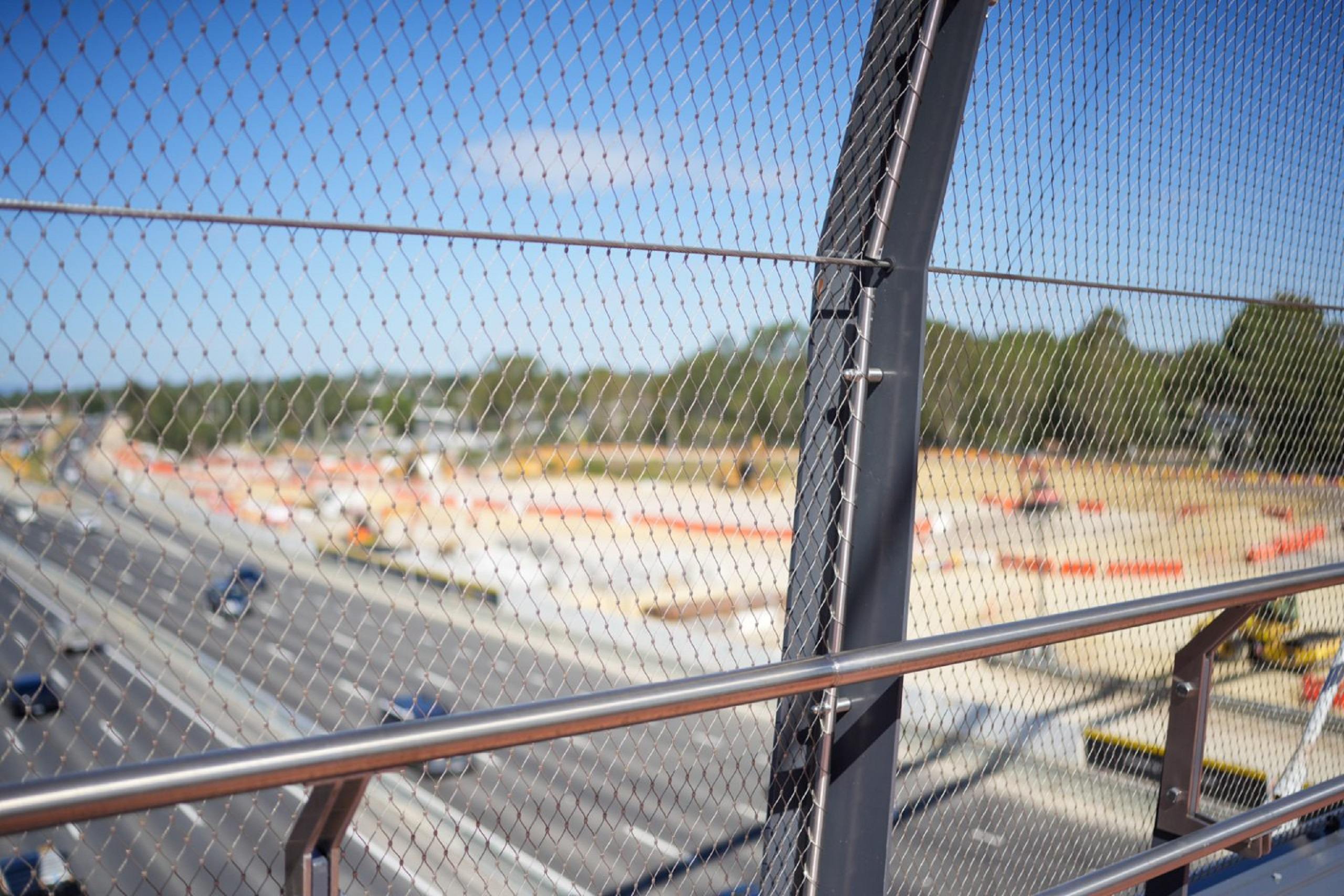Bridge Expanded Mesh Tensile’s Webnet mesh specified for Estelle and Heyington bridges ...