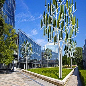 Scientists develop ‘Wind Tree’ with plastic leaves that can generate ...