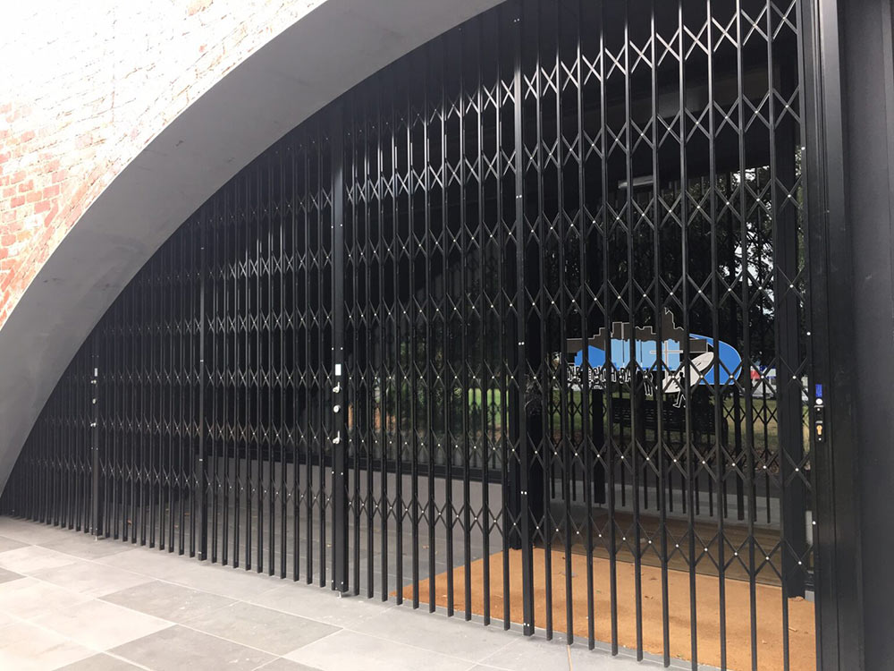 Archdaily Security Gate Expanding security gates and barriers for retail, hospitality ...