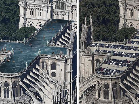 Shocking redesign proposals for Notre Dame Architecture & Design