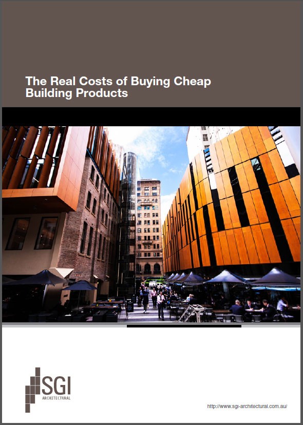 The Real Costs of Buying Cheap Building Products | Architecture & Design